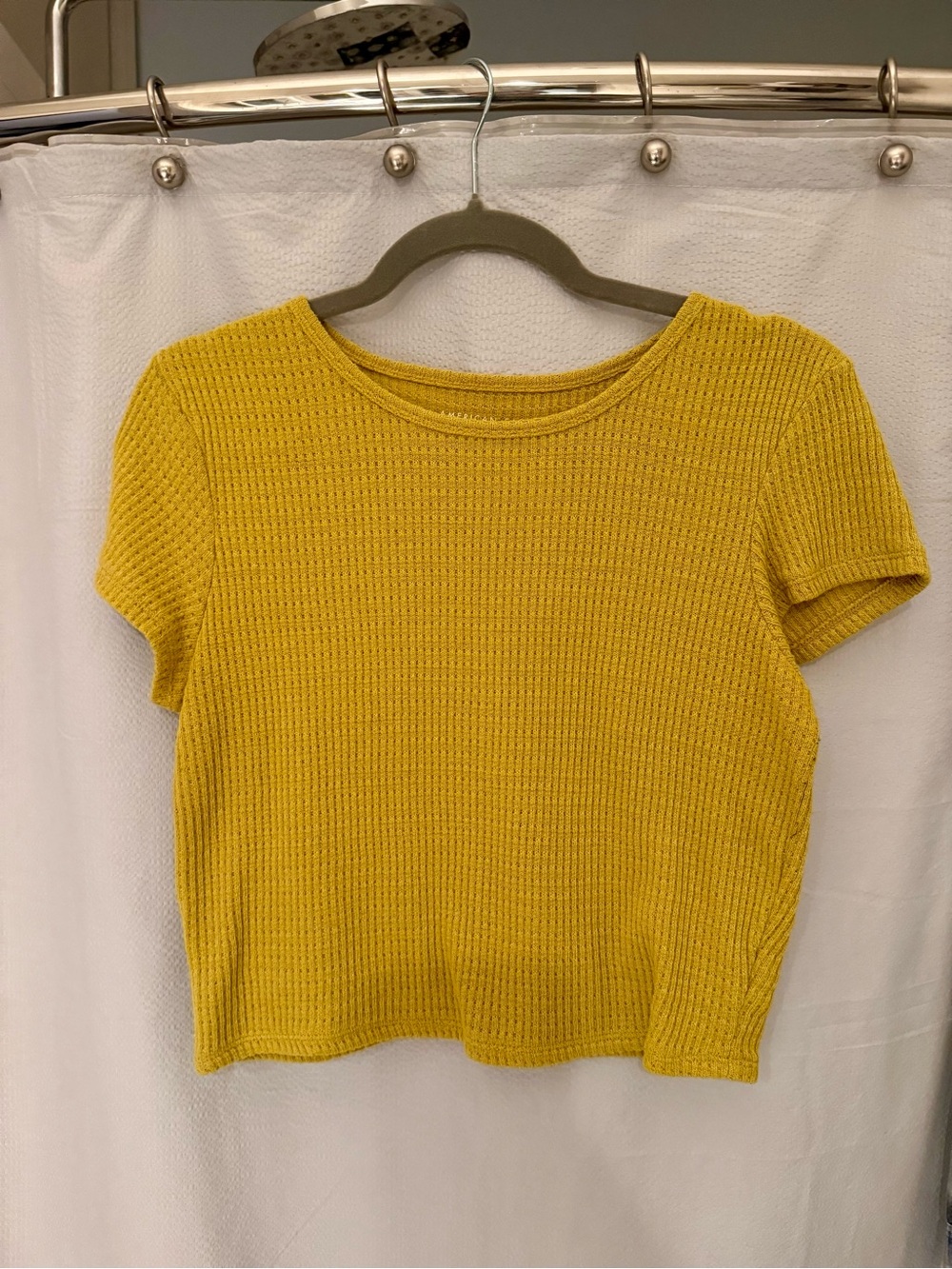 AE Green Knit Women's Top